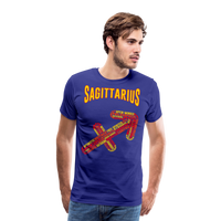 Thumbnail for Men's Power Words Sagittarius Premium T-Shirt - royal blue