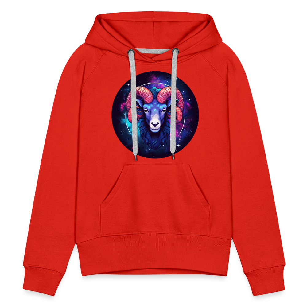 Women’s Magic Aries Premium Hoodie - red