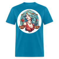 Thumbnail for Men's Symbol Libra Classic T-Shirt - turquoise