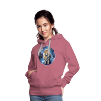 Thumbnail for Women’s Mythical Leo Premium Hoodie - mauve