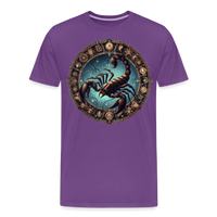 Thumbnail for Men's Mythical Scorpio Premium T-Shirt - purple