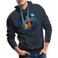 Thumbnail for Men’s Mythical Sagittarius Premium Hoodie - navy