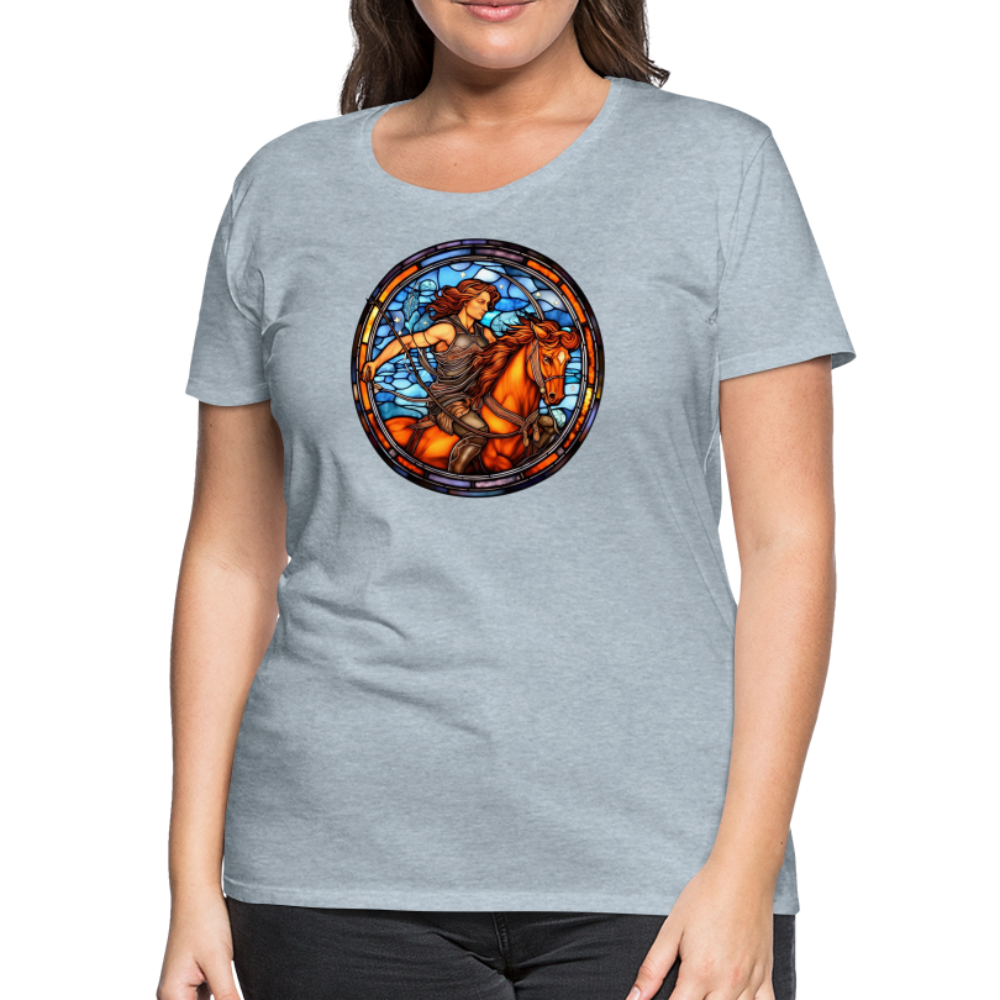 Women’s Mosaic Sagittarius Premium T-Shirt - heather ice blue