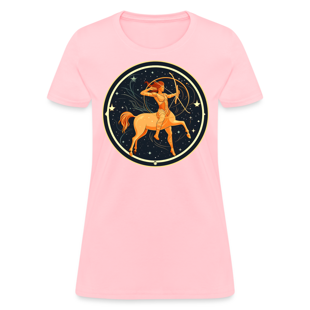 Women's Mystic Sagittarius T-Shirt - pink