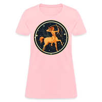 Thumbnail for Women's Mystic Sagittarius T-Shirt - pink