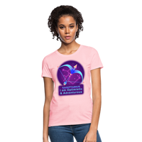 Thumbnail for Women's Neon Sagittarius T-Shirt - pink