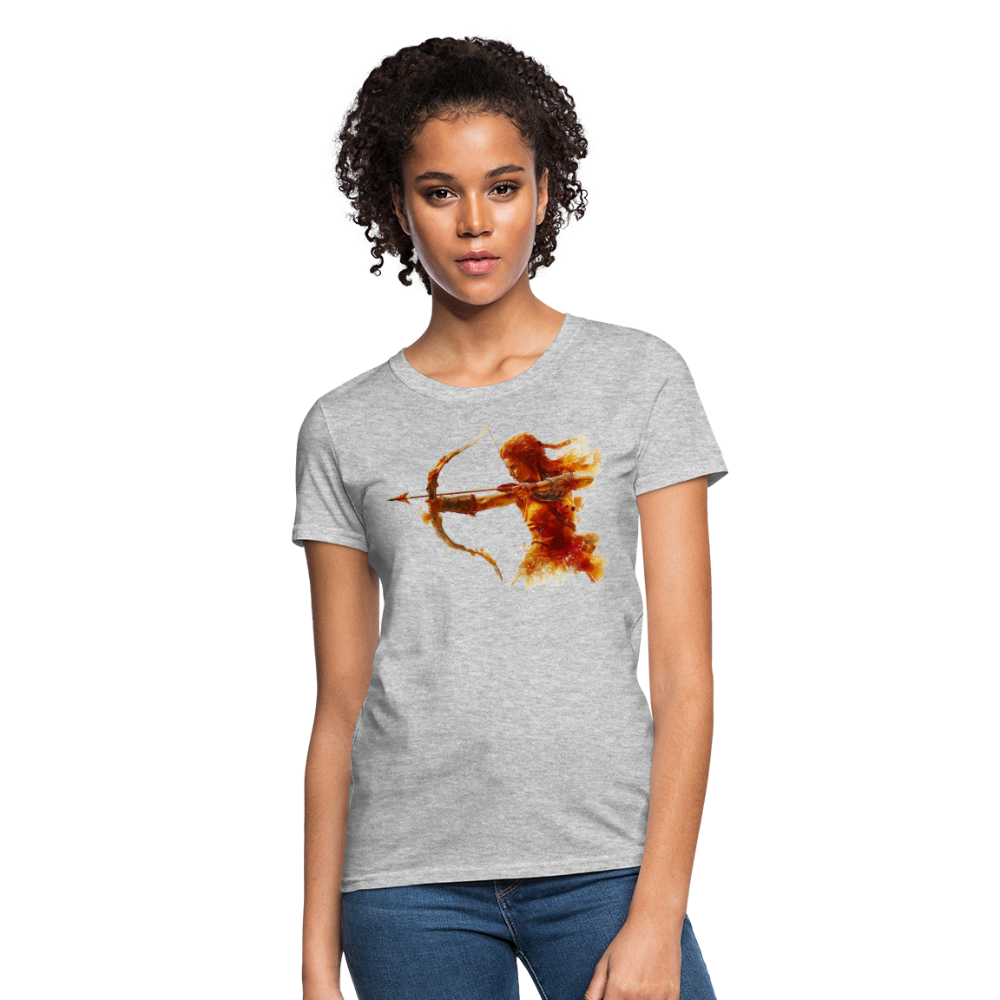 Women's Mythical Sagittarius T-Shirt - heather gray