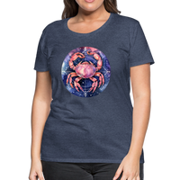 Thumbnail for Women’s Mythical Cancer Premium T-Shirt - heather blue