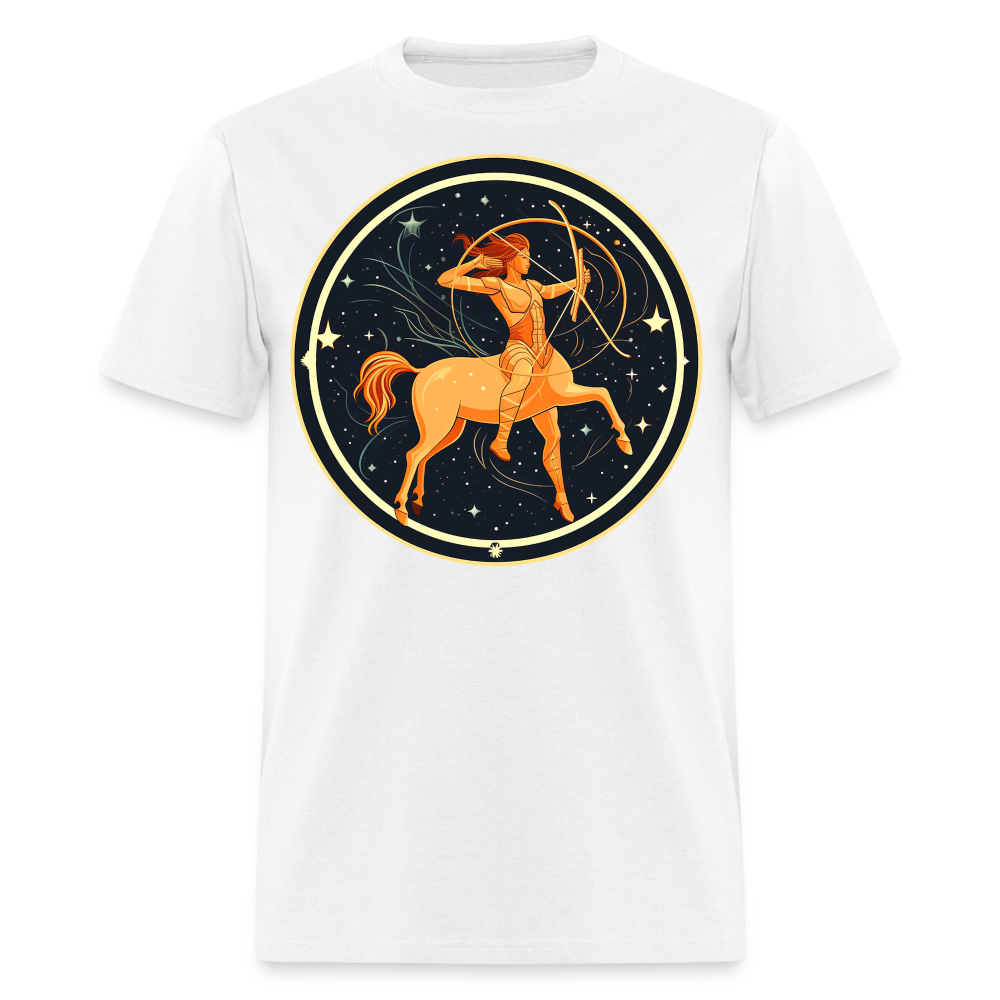 Men's Mystic Sagittarius Classic T-Shirt - white