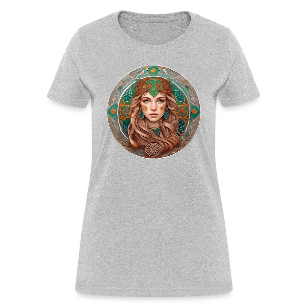 Women's Mythical Virgo T-Shirt - heather gray