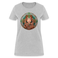 Thumbnail for Women's Mythical Virgo T-Shirt - heather gray