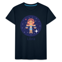 Thumbnail for Kid’s Bluey Libra Premium Organic T-Shirt - deep navy