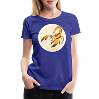 Thumbnail for Women’s Mosaic Scorpio Premium T-Shirt - royal blue