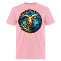 Thumbnail for Men's Mosaic Capricorn Classic T-Shirt - pink