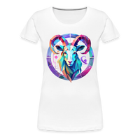 Thumbnail for Women’s Mythical Aries Premium T-Shirt - white