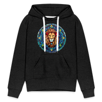 Thumbnail for Women’s Mosaic Leo Premium Hoodie - charcoal grey