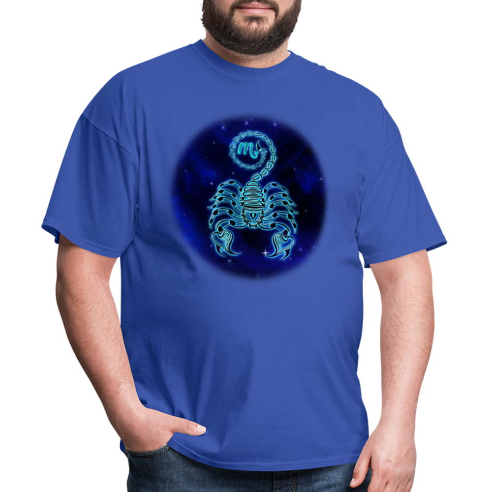 Men's Stellar Scorpio Classic T-Shirt - royal blue