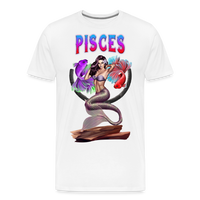 Thumbnail for Men's Astral Pisces Premium T-Shirt - white