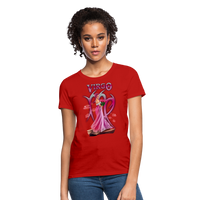 Thumbnail for Astral Virgo Women's T-Shirt - red