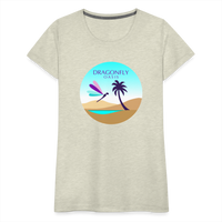 Thumbnail for Women's Dragonfly Oasis V.2 Premium T-Shirt - heather oatmeal