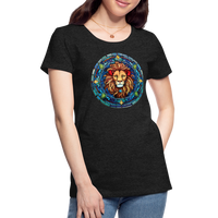 Thumbnail for Women's Mosaic Leo Premium T-Shirt - charcoal grey