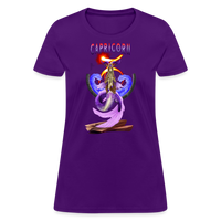 Thumbnail for Astral Capricorn Women's T-Shirt - purple