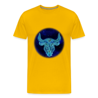 Thumbnail for Men's Taurus Premium T-Shirt - sun yellow