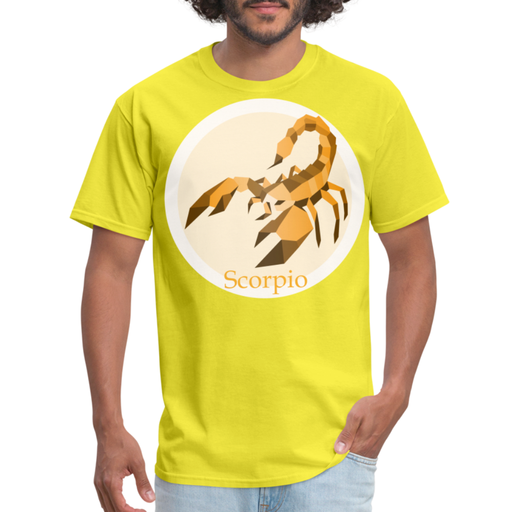 Men's Mosaic Scorpio Classic T-Shirt - yellow