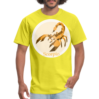 Thumbnail for Men's Mosaic Scorpio Classic T-Shirt - yellow