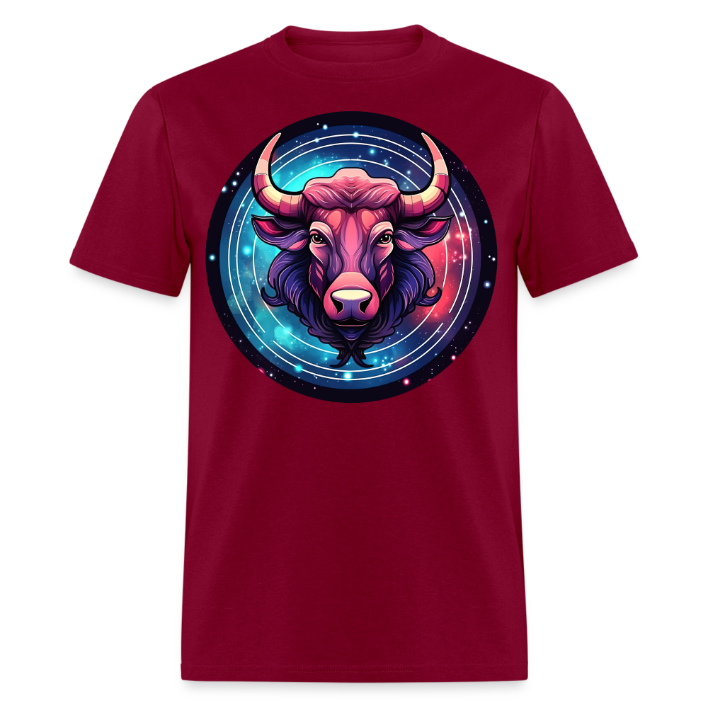 Men's Mystic Taurus Classic T-Shirt - burgundy