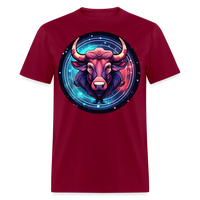 Thumbnail for Men's Mystic Taurus Classic T-Shirt - burgundy