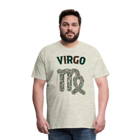 Thumbnail for Men's Power Words Virgo Premium T-Shirt - heather oatmeal