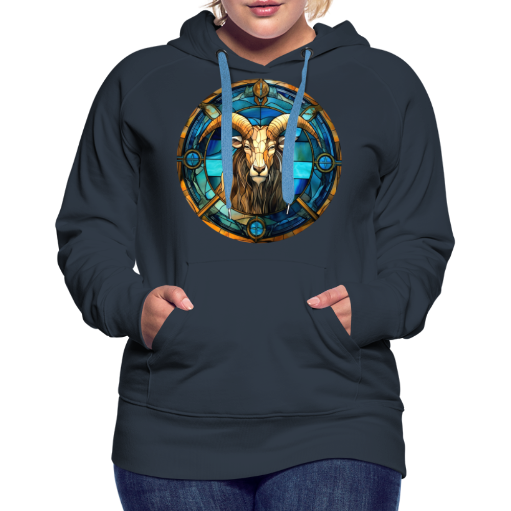 Women’s Mosaic Capricorn Premium Hoodie - navy