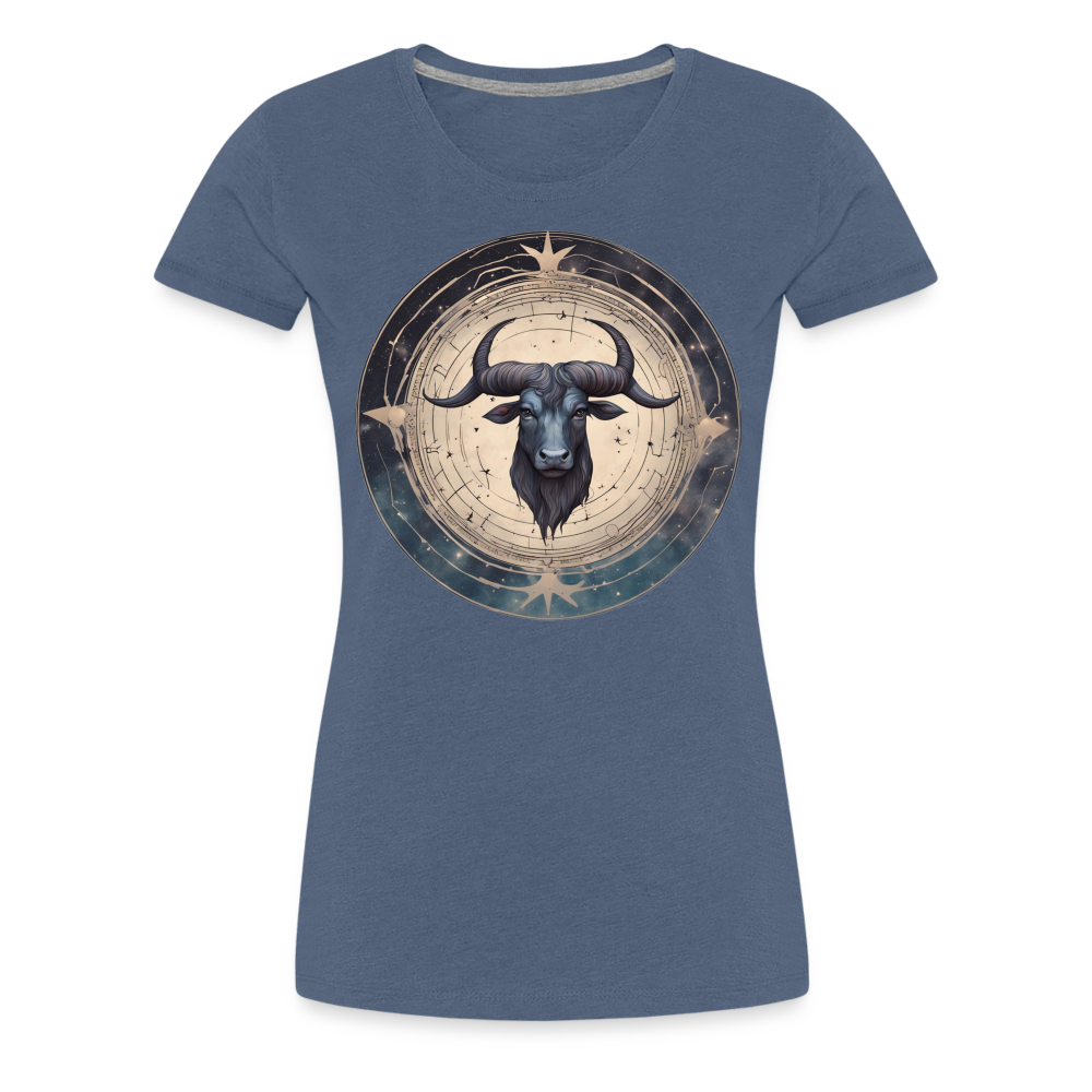 Women’s Mythical Taurus Premium T-Shirt - heather blue