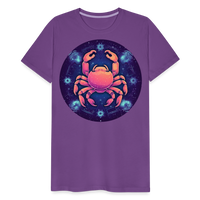 Thumbnail for Men's Magic Cancer Premium T-Shirt - purple