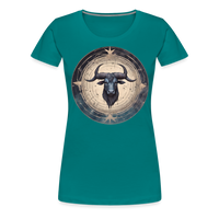 Thumbnail for Women’s Mythical Taurus Premium T-Shirt - teal