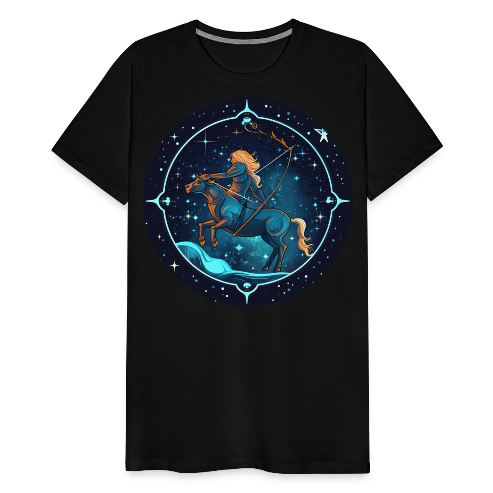 Men's Magic Sagittarius Premium T-Shirt - black