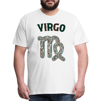 Thumbnail for Men's Power Words Virgo Premium T-Shirt - white