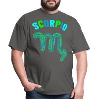 Thumbnail for Men's Power Words Scorpio Classic T-Shirt - charcoal