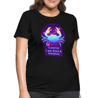 Thumbnail for Women's Neon Cancer T-Shirt - black