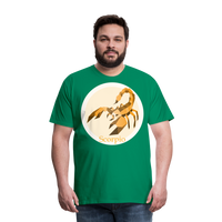 Thumbnail for Men's Mosaic Scorpio Premium T-Shirt - kelly green