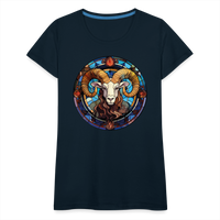 Thumbnail for Women’s Mosaic Aries Premium T-Shirt - deep navy