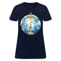 Thumbnail for Women's Mythical Libra T-Shirt - navy