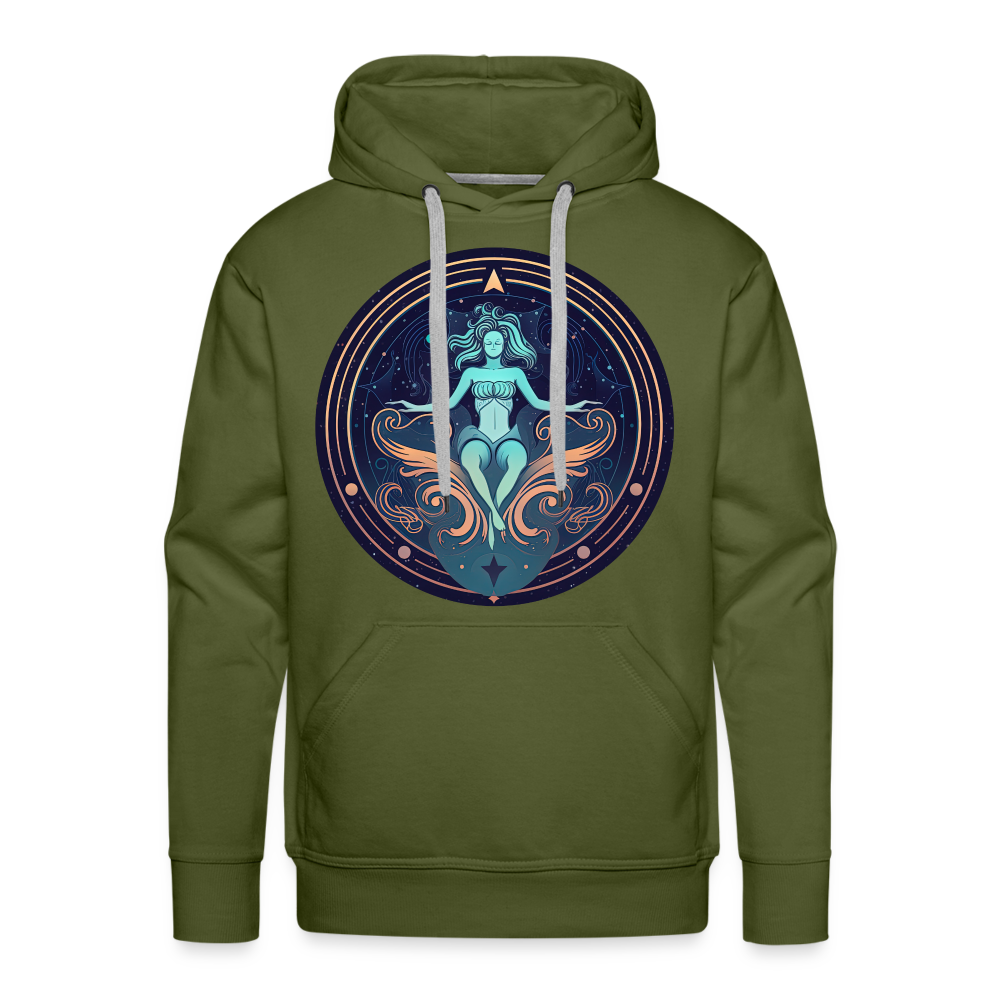 Men’s Mystic Aquarius Premium Hoodie - olive green