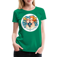 Thumbnail for Women’s Symbol Gemini Premium T-Shirt - kelly green