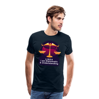 Thumbnail for Men's Glow Libra Premium T-Shirt - deep navy