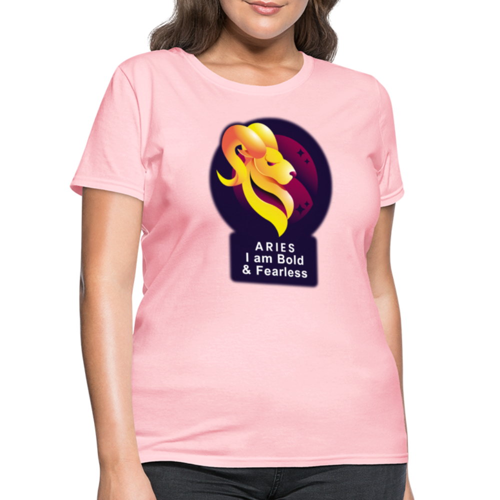 Women's Glow Aries T-Shirt - pink