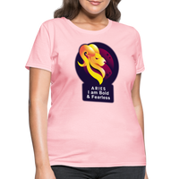 Thumbnail for Women's Glow Aries T-Shirt - pink