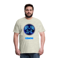 Thumbnail for Men's Gemini Premium T-Shirt - heather oatmeal