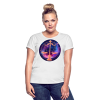 Thumbnail for Women's Magic Libra Relaxed Fit T-Shirt - white